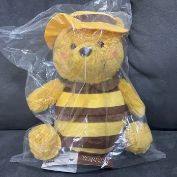 곰돌이 푸 빨간 볼 L 봉제 인형 꿀 노래 Ver.