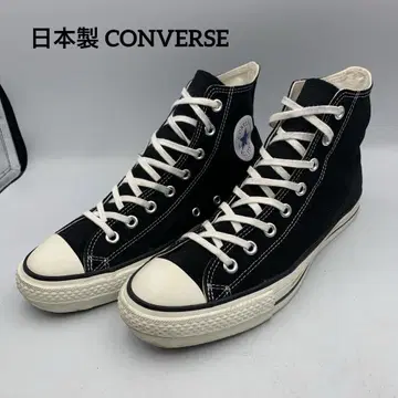 S682 일본제 컨버스 스니커즈 US9.5 약 28cm 블랙