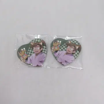 닌자 타마 란타로 난자 타운 하트 캔뱃지 젠포지 이사쿠