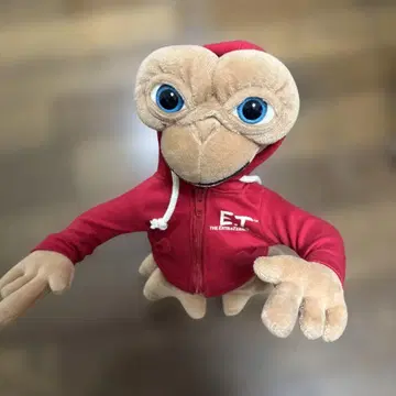 E.T. 후드 부착 봉제 인형 usj