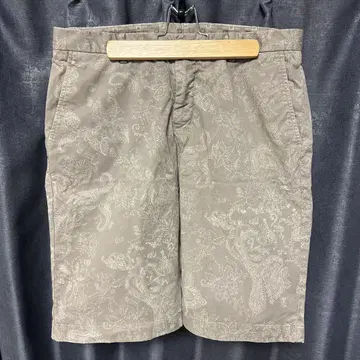 ETRO 에트로 하프 팬츠 페이즐리 올 패턴