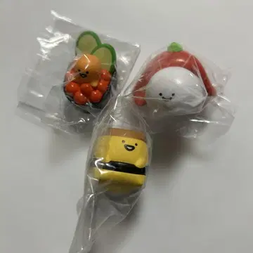 문구와 함께 마스코트 피규어 컬렉션 3개 세트 낱개 판매 가능