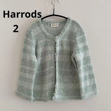 Harrods 썸머 니트 자켓 사이즈 2 새상품급