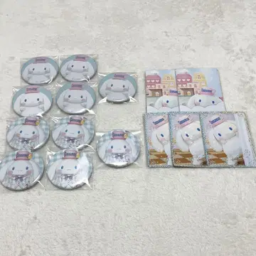 산리오 퓨로랜드 라이브 캐릭터 캔뱃지 트레이딩 카드 돈키 시나몬