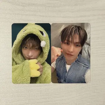 ATEEZ 사인회 영통 혜택 트레이딩 카드 세트 홍준