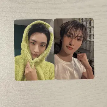 ATEEZ 사인회 영통 혜택 트레이딩 카드 세트 송화