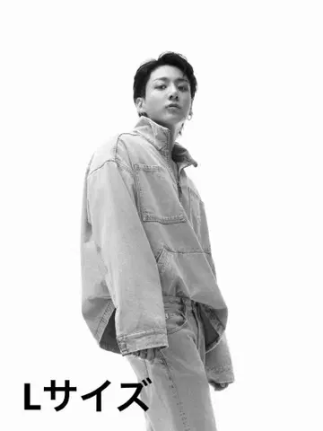 정국 착용 모델 캘빈클라인 데님 윈드브레이커