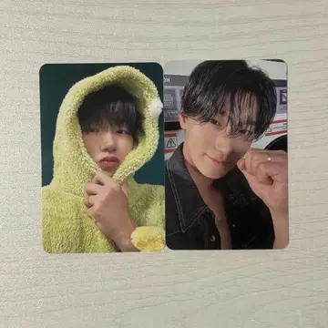 ATEEZ 사인회 영통 혜택 트레이딩 카드 세트 산