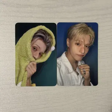 ATEEZ 사인회 영통 혜택 트레이딩 카드 세트 우용