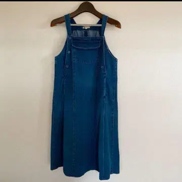 boutique lily 점퍼 스커트 데님 레트로