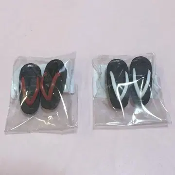 리카짱 캐슬 일본 나막신 조리 빨검 2개 세트