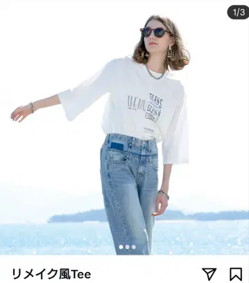 ANTGAUGE 안토 게이지 리메이크풍 티셔츠