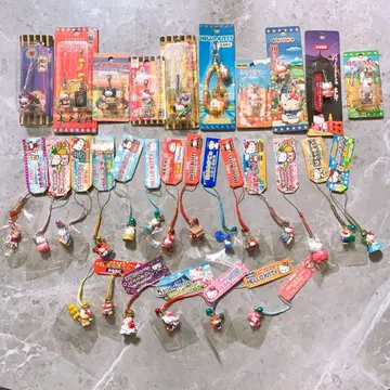 헬로키티 스트랩 묶음 판매