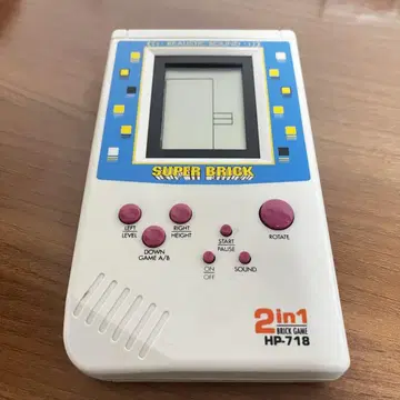 SUPER BRICK 휴대용 블록 게임기 레트로 게임 테트리스