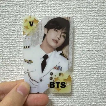 BTS V 군복 스타일 카드