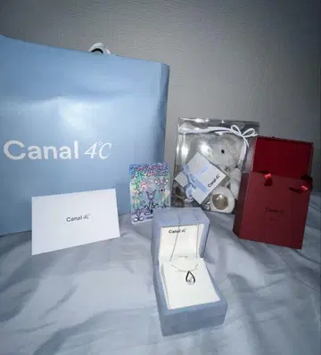 Canal 4C 티어드롭 목걸이