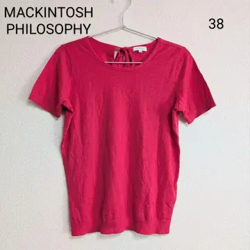 0045 MACKINTOSH PHILOSOPHY 반팔 스웨터 38