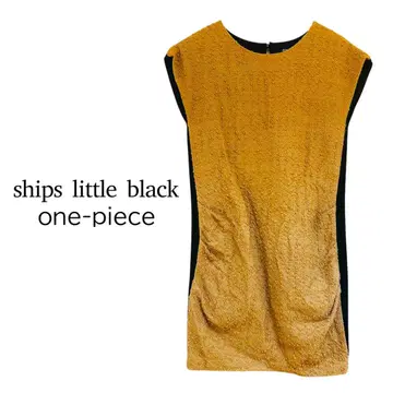 ships little black 슬리브리스 원피스 경사 원피스