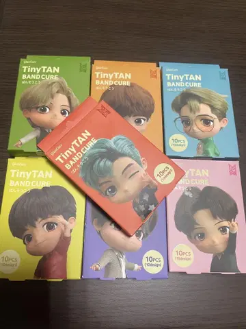 TinyTAN 반창고 전 7종 세트