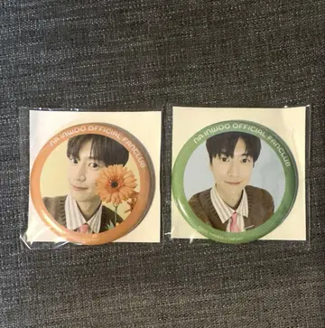 나이누 NA INWOO KUJI 가챠가챠폰 B상 캔 마그넷 2개 세트
