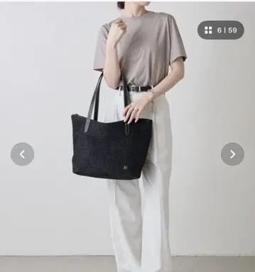 russet 블랙 토트백 컨디션 최상