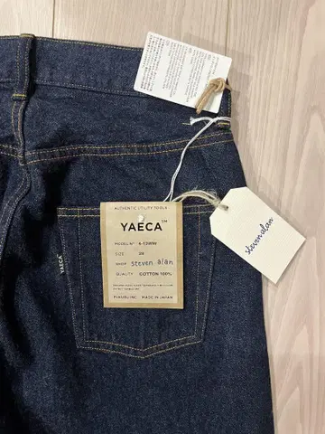 YAECA 스트레이트 데님 팬츠 13oz