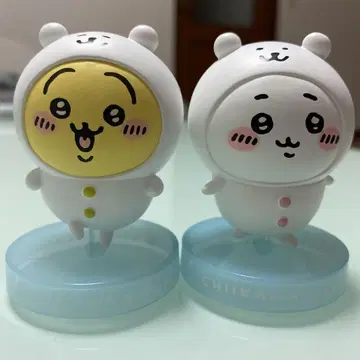 치이카와 토끼 나가노의 곰 콜라보 피규어