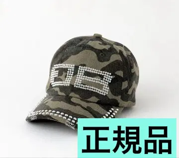 beeden BD STUDS DAMAGE CAP 캡 카모플라쥬