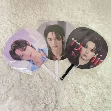 straykids 리노 흠집 부채 3개 세트 돔 투어