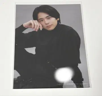 오오토모 시온 친필 사인 포함 브로마이드