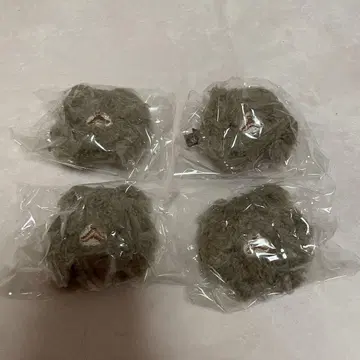 포메라니안 찹쌀 봉제 인형 클립 가챠가챠 쿠로미츠