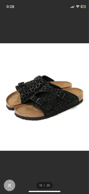 BIRKENSTOCK 빔즈 콜라보 샌들 블랙