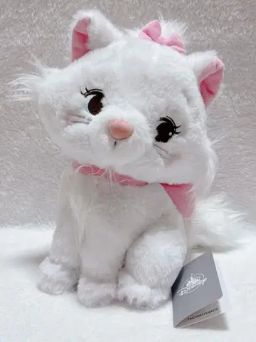 디즈니 세련된 고양이 마리 봉제 인형