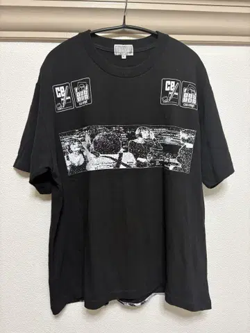 cav empt 그래픽 티셔츠 블랙