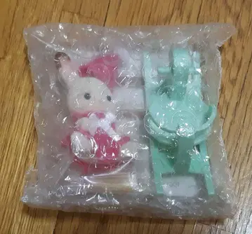실바니안 패밀리 쇼콜라 토끼 아기와 목마 한정판