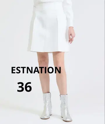 현행 모델 Estnation 코쿤 니트 스커트 36 미사용 새상품