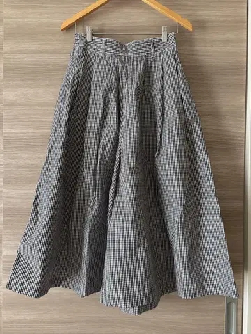 SO(에스오) 체크 와이드 팬츠