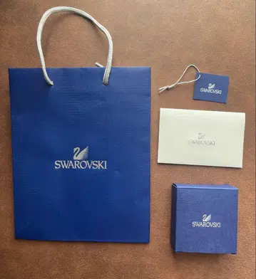 새상품 SWAROVSKI 스와로브스키 더블 하트 목걸이