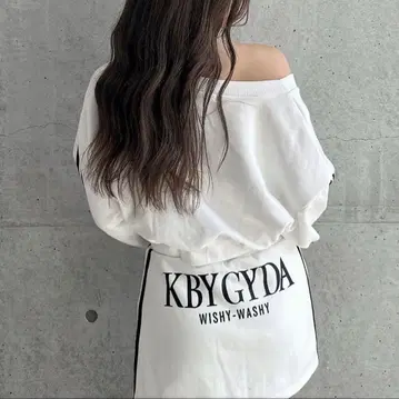 GYDA 셋업 화이트