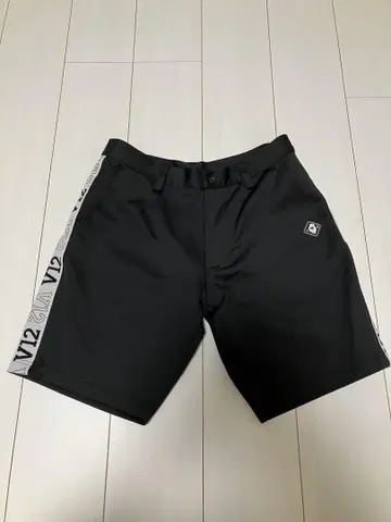 [V12] 블랙 XL 팬츠