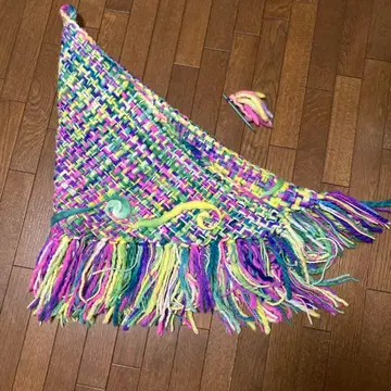 아르헨티나 컬러풀 삼각형 케이프