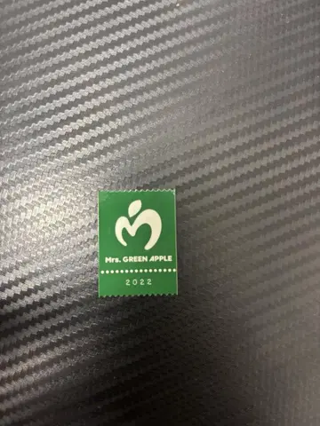 Mrs. GREEN APPLE 로고 스티커