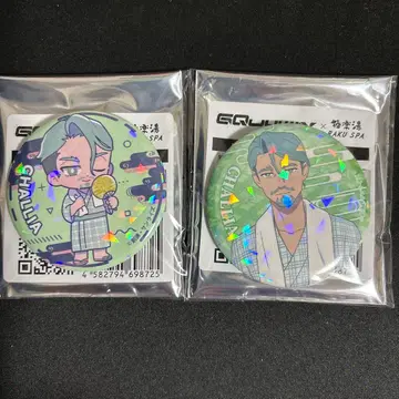 지크 액스 극락탕 캔뱃지 샤리아 블루