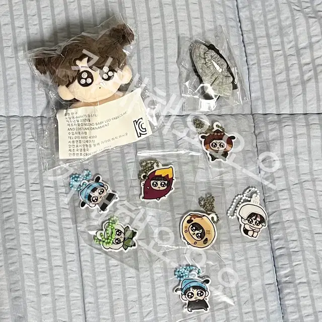 꾹두기 인형 + 말랑키링 일괄 only set