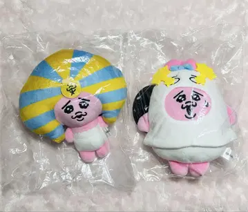 람세스 대왕전 빤쮸토끼 콜라보 마스코트 키체인 2개 세트