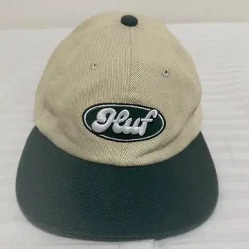 HUF 베이지 그린 캡