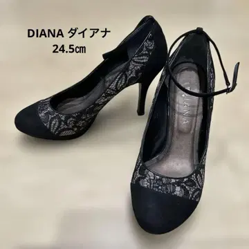 DIANA 다이애나 레이스 앵클 스트랩 하이힐 24.5cm