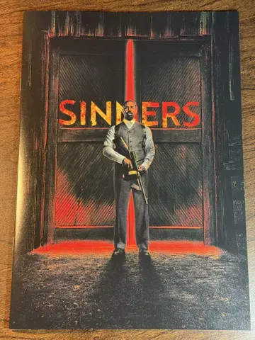 SINNERS 죄인들 팜플렛