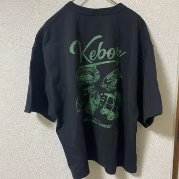 KEBOZ 케보즈 티셔츠 남성용 넉넉한 핏