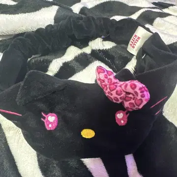 산리오 검은 고양이 헤어밴드